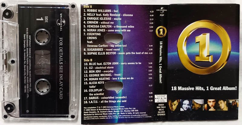 18 Massive Hits one Great Album Audio Cassette