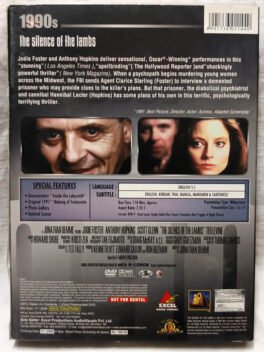 1990s The Silence of the Lambs English Movie Dvd
