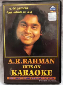 A.R.Rahman Hits on Karoke Tamil Songs Dvd
