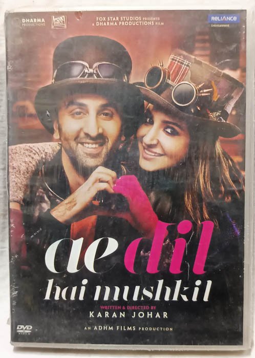 Ae Dil Hai Mushkil Hindi Movie DVD