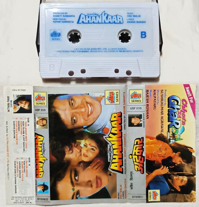 Ahankaar Hindi Audio Cassette By Rajesh Roshan