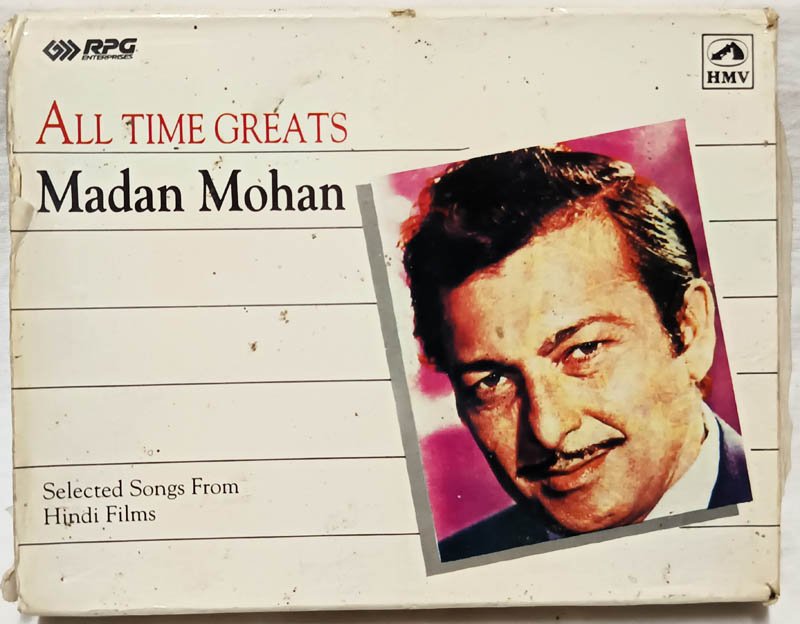 All Time Greats Madan Mohan Selected Songs from Hindi Films Audio Cassette