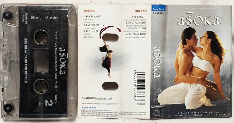 Asoka Hindi Audio Cassette By Anu Malik