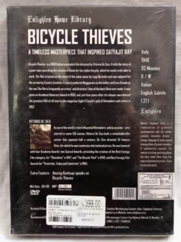 Bicycle Thieves English Movie Dvd-Sealed Pack