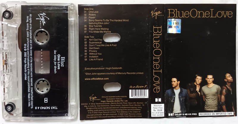 Blue One Love Audio Cassette