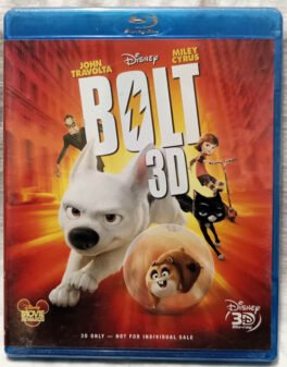 Bolt 3D English Movie Blu-Ray Disc