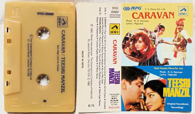 Caravan-Teesri Manzil Hindi Audio Cassette By R.D.Burman