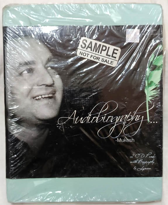 Audiogbiography Mukesh Hindi Audio cd