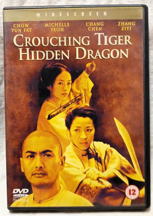 Crouching Tiger Hidden Dragon English Movie DVD