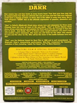 Darr Hindi Movie DVD