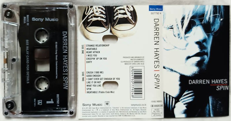 Darren Hayes-Spin Audio Cassette