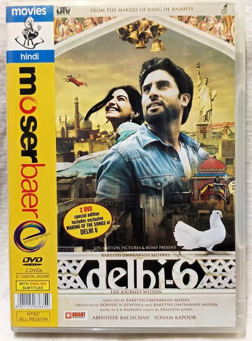 Delhi 6 Hindi Movie DVD..