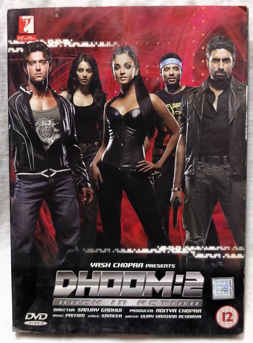 Dhoom 2 Hindi Movie Dvd