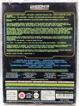 Dhoom 2 Hindi Movie Dvd