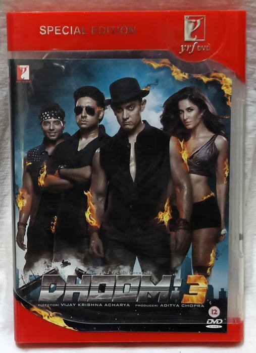 Dhoom 3 Hindi Movie Dvd