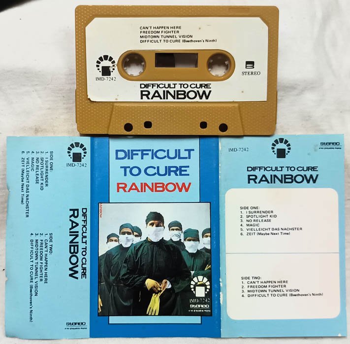 Difficult To Cure Rainbow Audio Cassette