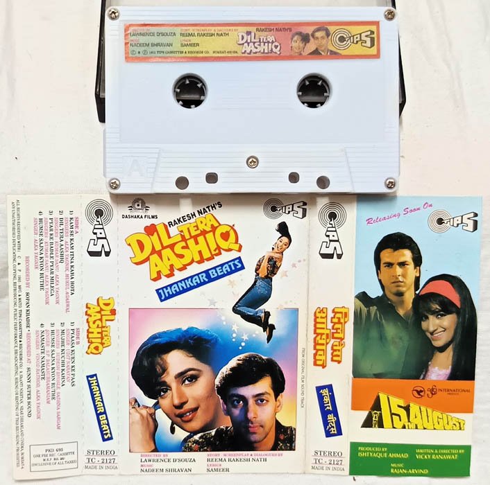Dil Tera Aashiq-15th August Hindi Audio Cassette