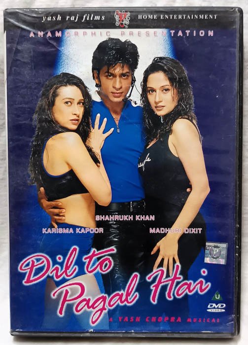 Dil To Pagal Hai Hindi Movie DVD