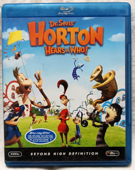 Dr.Seuss Horton Hears A Who English Movie Blu-Ray Disc