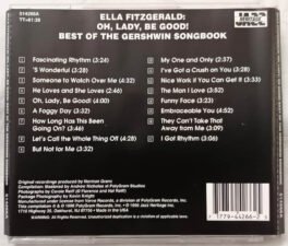 Ella Fitzgerald oh Lady, be good Audio cd