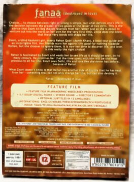Fanaa Hindi Movie DVD