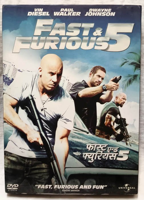 Fast and Furious 5 English Movie Dvd