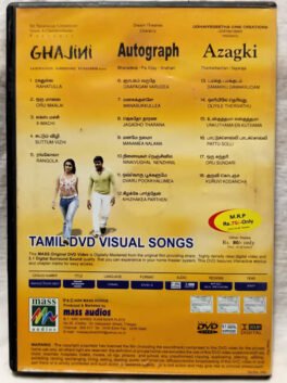 Gajini-Autograph-Azhagi Tamil Movie Dvd