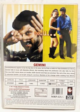 Gemini Tamil Movie Dvd