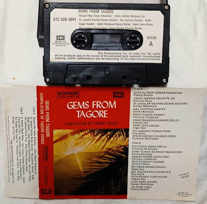 Gems From Tagore Hindi Audio Cassette