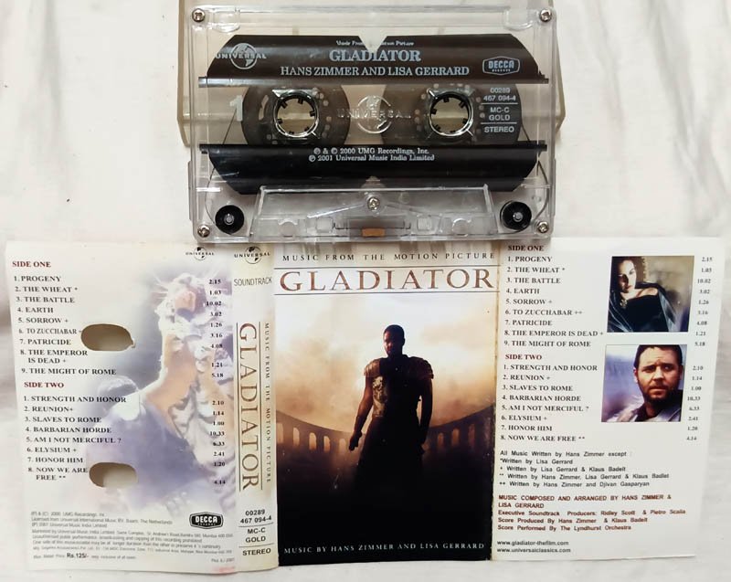 Gladiator Audio Cassette