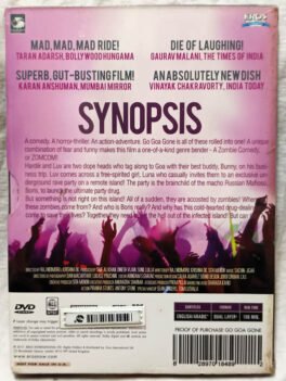 Go Goa Gone English Movie Dvd