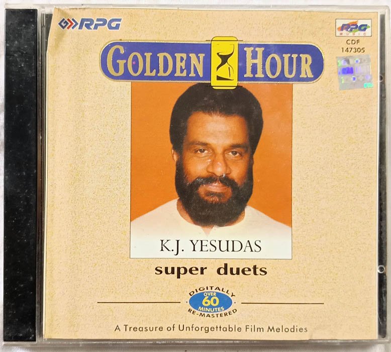 Golden Hour K.J.Yesudas Super Duets Tamil Audio CD