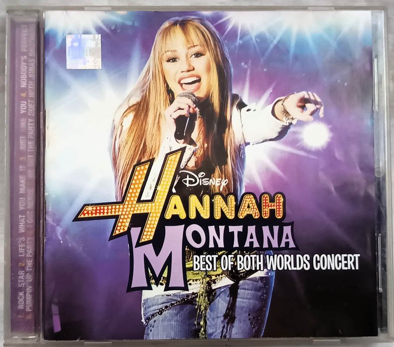 Hannah Montana Best of both world concert Audio Cd
