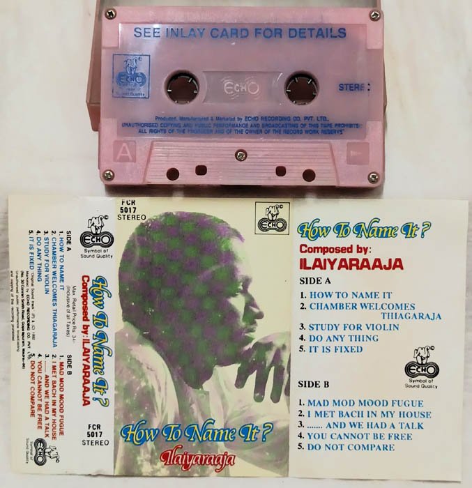 How to Name It Audio Cassette By Ilaiyaaaja