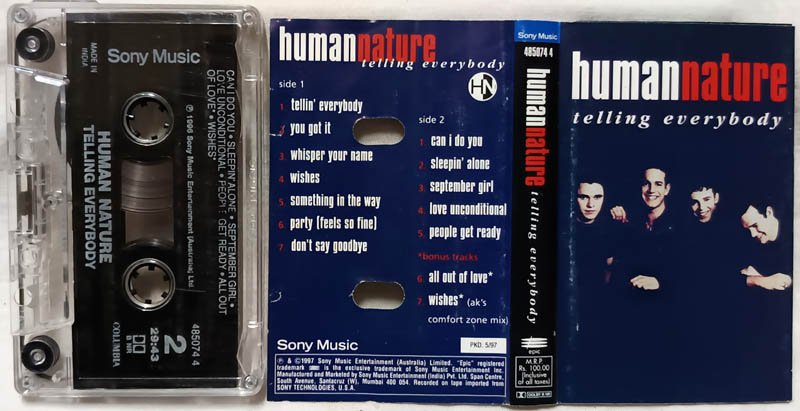 Human Nature Telling Everybody Audio Cassette