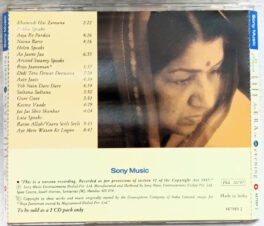 In concert Lata an Era in Evening Hindi Audio cd