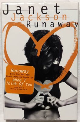 Janet Jackson Run Away Audio Cassette