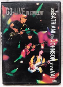 Joe Satraini Eric Johnson Steve Vai G3 Live in Concert English Dvd