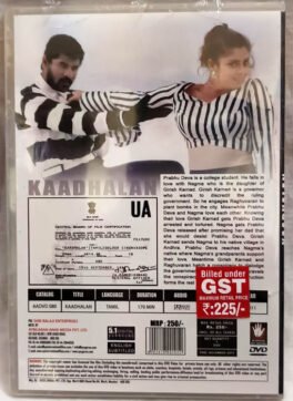 Kaadhalan Tamil Movie Dvd-Sealed Pack