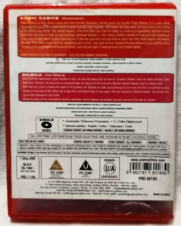 Kabhie Kabhie-Silsila Hindi Blockbuster Combo Movie Dvd