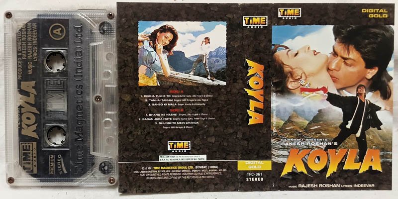 Koyla Hindi Audio Cassette By Rajesh Roshan