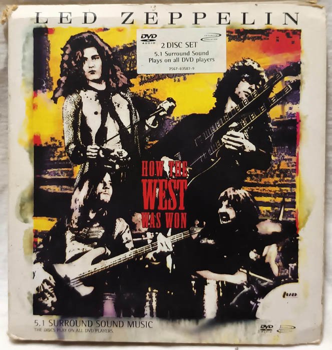 LED ZEPPELIN How The West Was Won English Movie Dvd