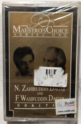 N.Zahiruddin Dagar-F.Wasifuddin Dagar Dhrupa Hindi Audio Cassette Sealed Pack