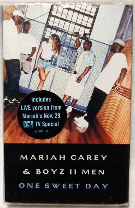 Mariah Carey and Boyz II Men One Sweet Day Audio Cassette