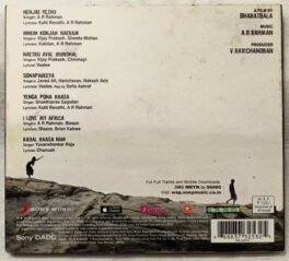 Mariyaan Tamil Audio cd By A R Rahman