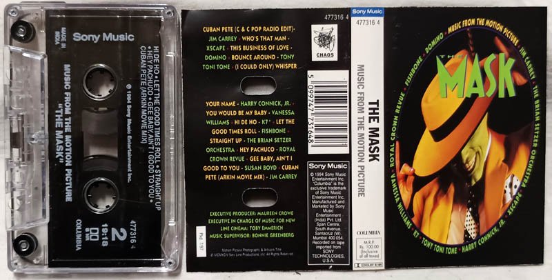 Mask Music From The Motion Picture Audio Cassette