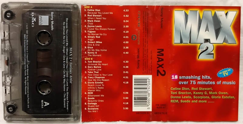 Max 2 18 Smashing Hits Audio Cassette