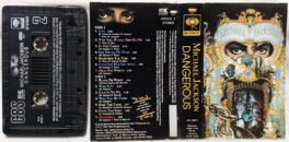 Michael Jackson Dangerous Audio Cassette