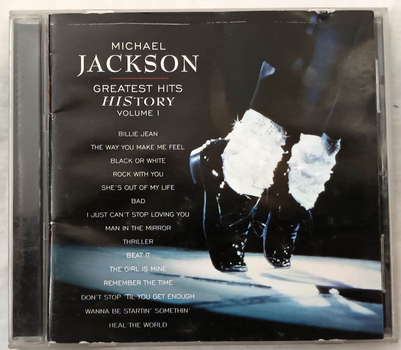 Michael Jackson Greatest Hits History Vol 1 Audio cd..