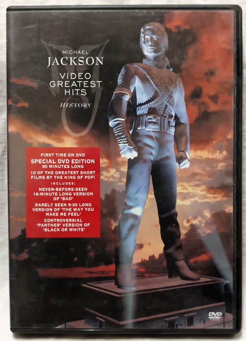 Michael Jackson Video Geeast Hits History Dvd